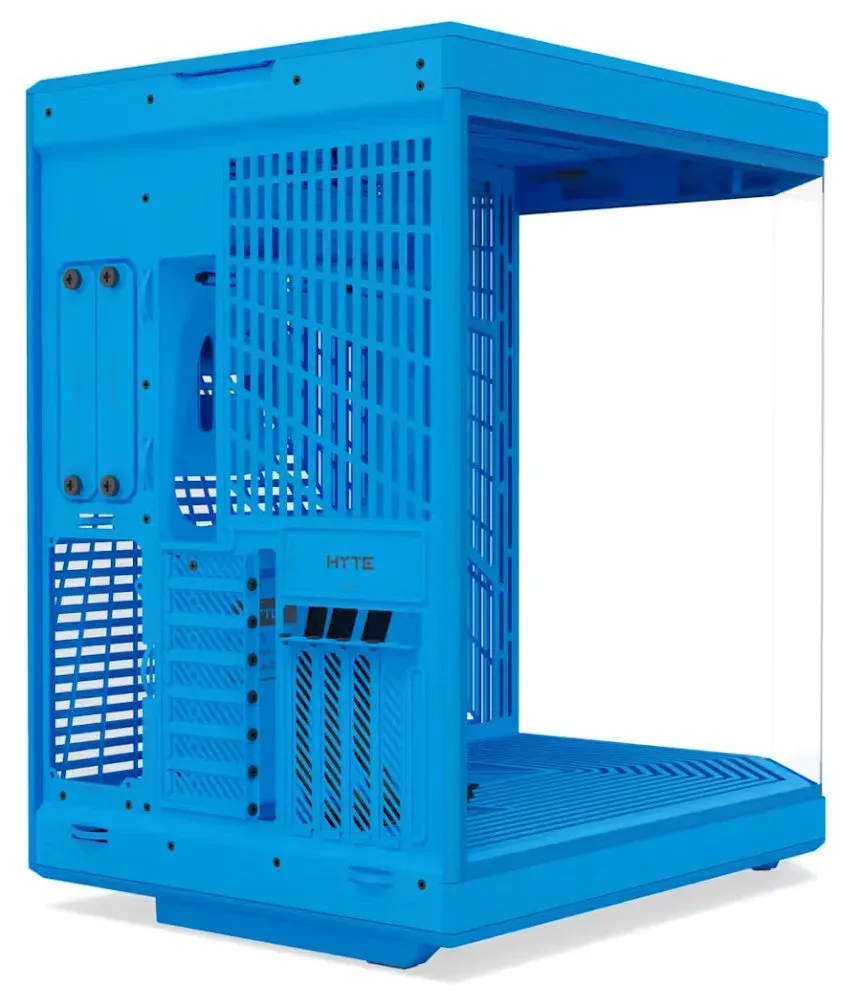 HYTE skříň Y70 Blueberry Milk / levé a přední sklo / Riser PCIe 4.0 / bez zdroje / 1x USB-C / 2x USB-A