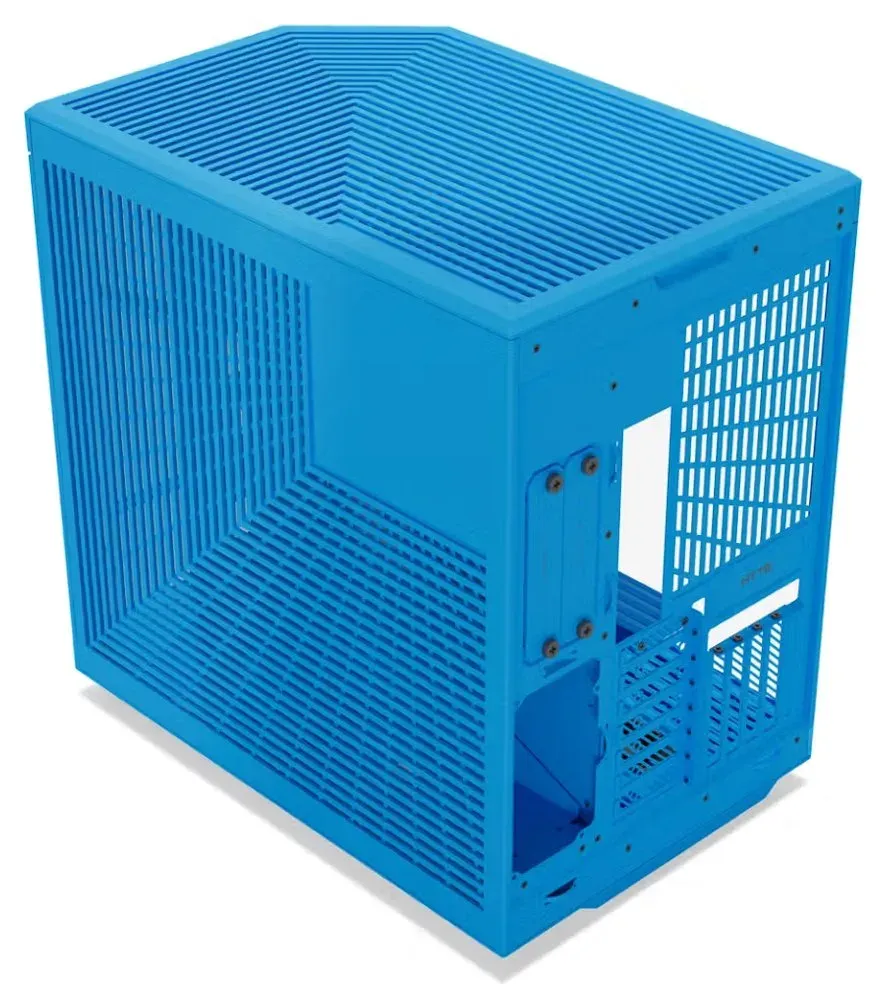 HYTE skříň Y70 Blueberry Milk / levé a přední sklo / Riser PCIe 4.0 / bez zdroje / 1x USB-C / 2x USB-A