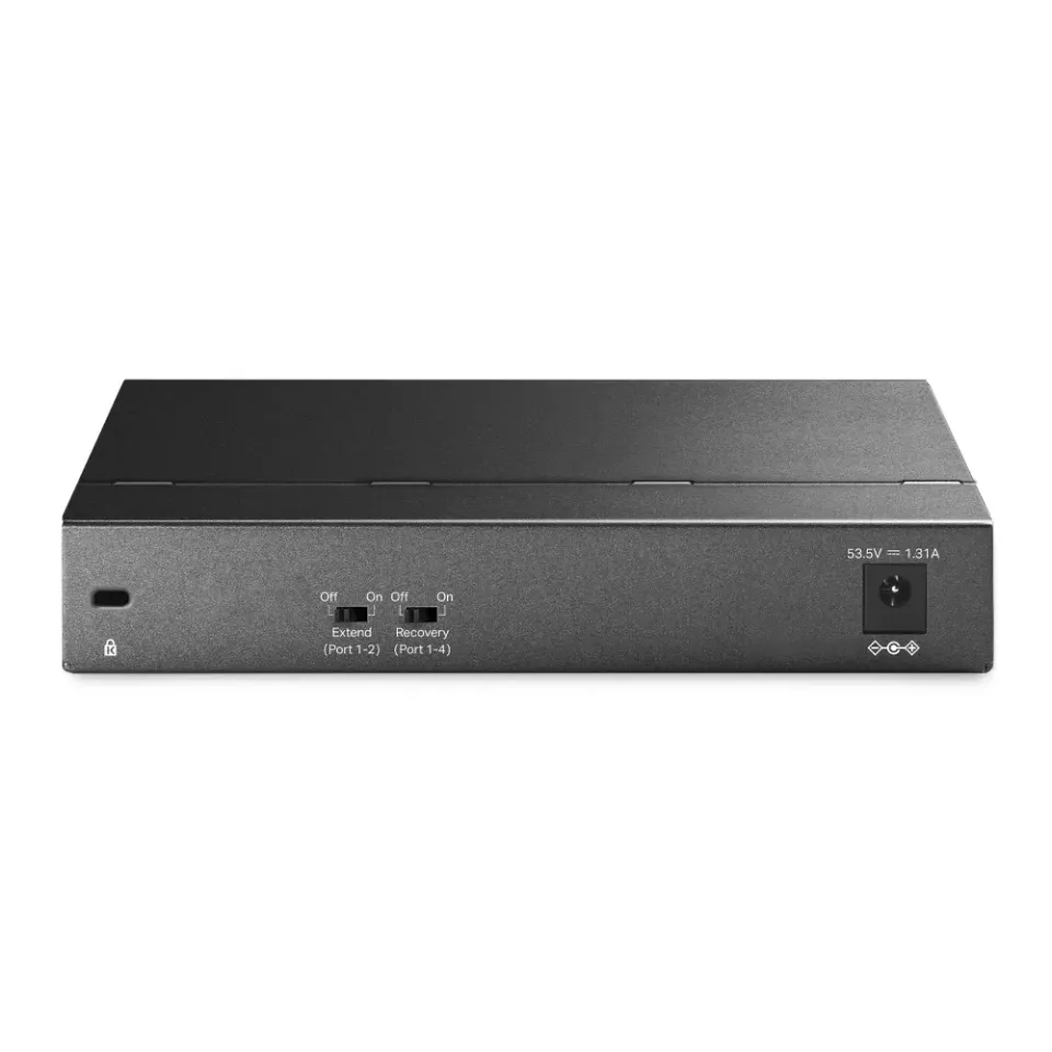 TP-Link CCTV switch TL-SG1006PP (6xGbE, 3xPoE+,1xPoE++, 64W, fanless)