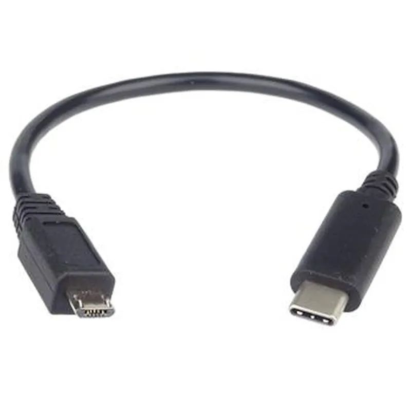 PremiumCord Adaptér USB 3.1 konektor C/male - USB 2.0 konektor Micro-B/male, 0,2