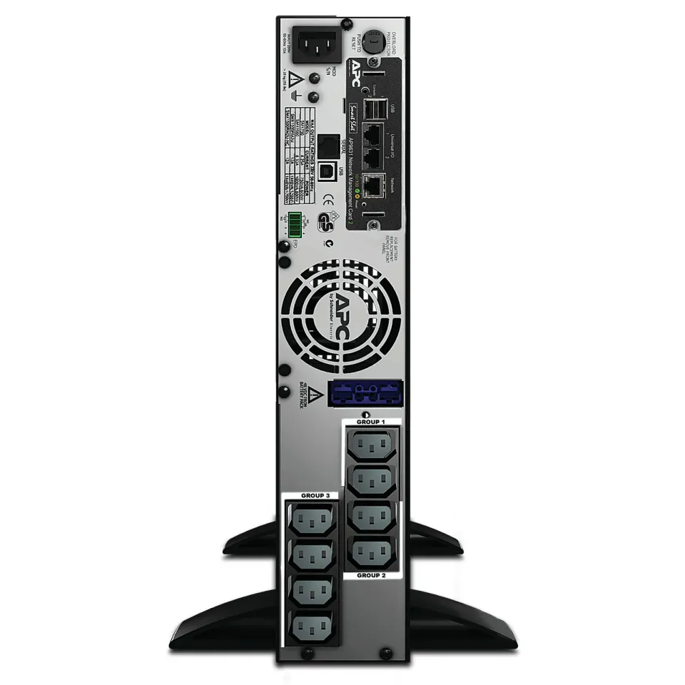 APC Smart-UPS X 1500VA Rack/Tower LCD 230V with Network Card, 2U (1200W)