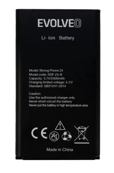 EVOLVEO orig. baterie 2500 mAh pro StrongPhone Z4,W4