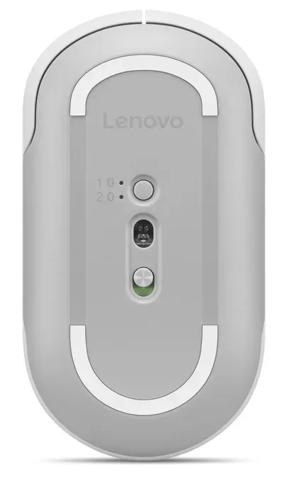 Lenovo 350 Bluetooth Silent Mouse (Cloud Grey) = světle šedá BT tichá myš