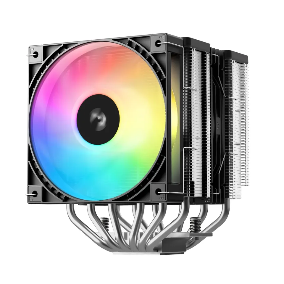 DEEPCOOL CPU Chladič AG620 G2 ARGB, 2x120mm, ARGB, LGA1851, AM5, černá