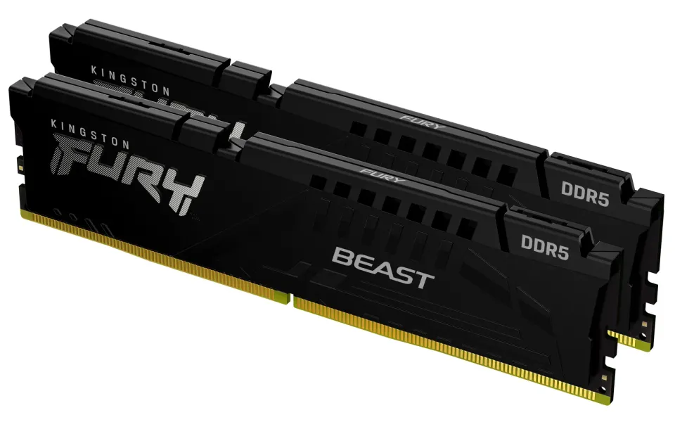 KINGSTON 64GB=2x32GB DDR5 5200MHz CL40 Fury Beast Intel XMP