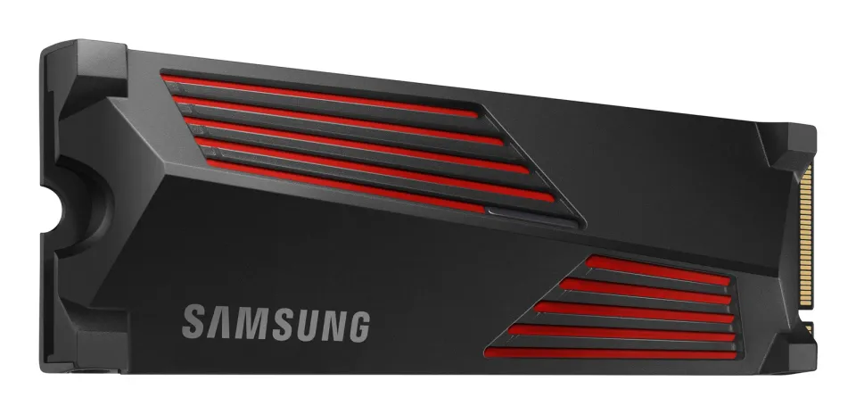 SAMSUNG 990 PRO 1TB (s chladičem) PCIe 4.0 NVMe SSD M.2 PCIe 4.0 x4 NVMe 2.0 (čtení max. 7450MB/s, zápis max. 6900MB/s)