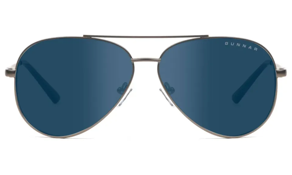 GUNNAR kancelářske/herní brýle MAVERICK GUNMETAL * sluneční skla * BLF 90 * NATURAL focus