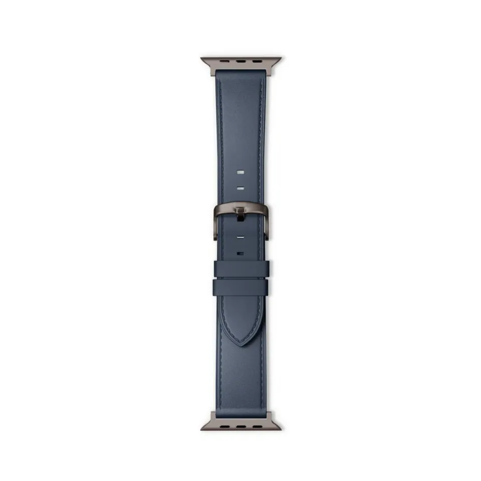 Epico Watch Strap Leather 42/44/45/46/49 - modrá