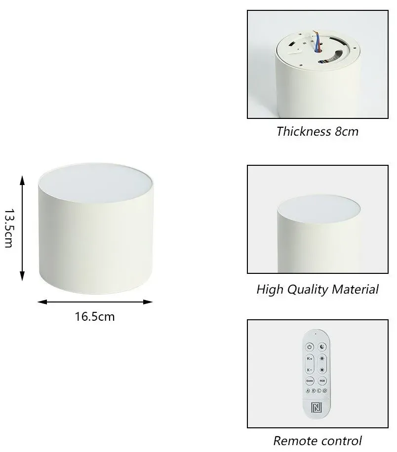 IMMAX NEO LITE RONDATES SMART stropní svítidlo 16,5cm 32W 2592lm s podporou BEACON, Wi-Fi, TUYA, bílé