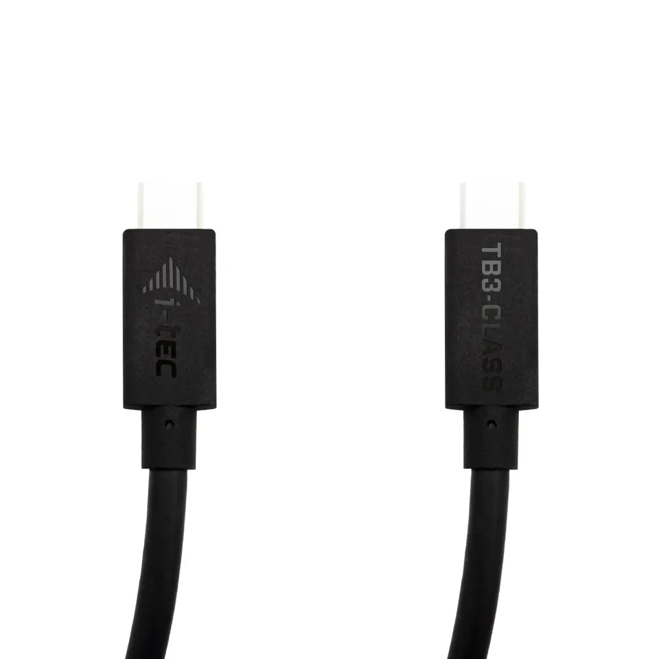 i-tec Thunderbolt 3 – Class Cable, 40 Gbps, 100W Power Delivery, USB-C Compatibl
