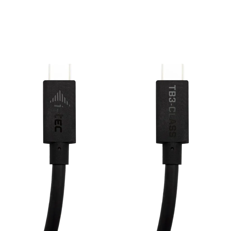 i-tec Thunderbolt 3 – Class Cable, 40 Gbps, 100W Power Delivery, USB-C Compatibl