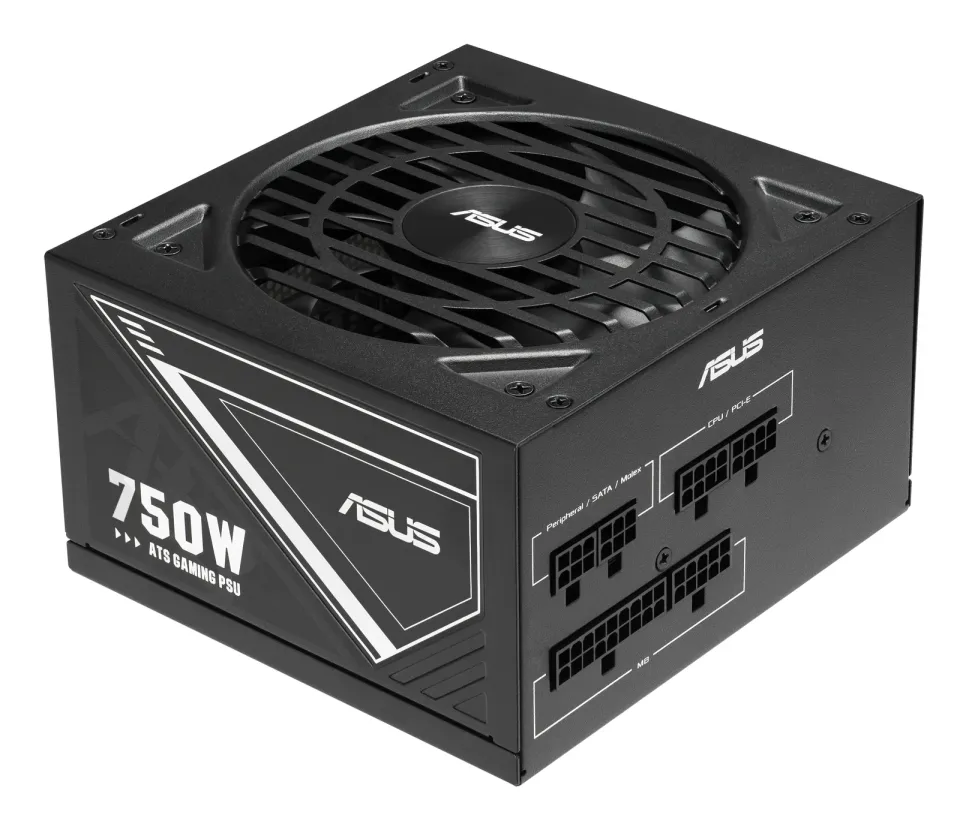 ASUS zdroj 750W ATS Gold, 120mm, Plně modulární, 80 Plus Gold