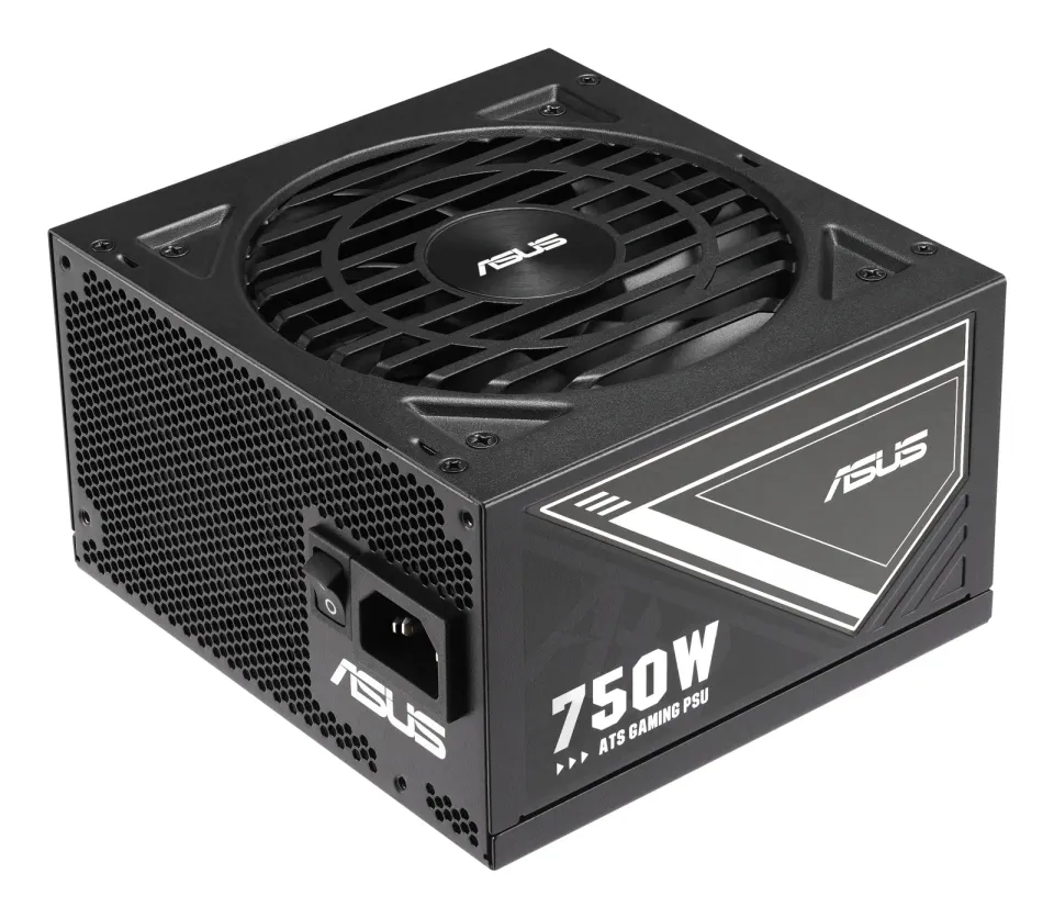 ASUS zdroj 750W ATS Gold, 120mm, Plně modulární, 80 Plus Gold