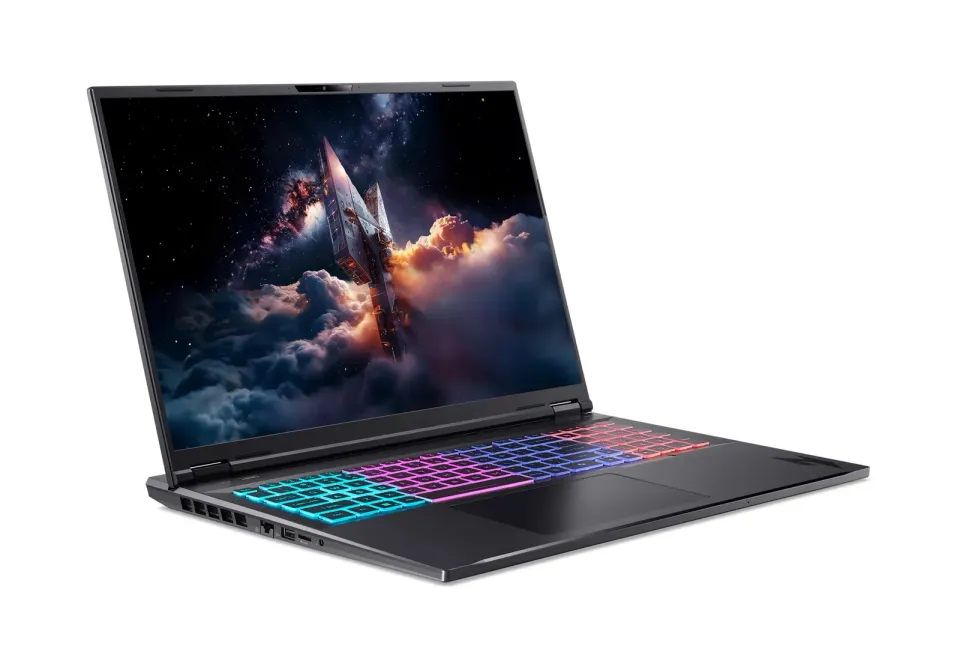 ACER NTB Nitro 18 AI (AN18-61-R39R),R AI 9 365,18"WQXGA,32GB,1TB SSD,RTX 5070 Ti,Linux,Black