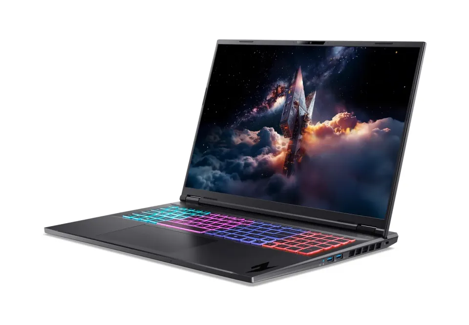 ACER NTB Nitro 18 AI (AN18-61-R39R),R AI 9 365,18"WQXGA,32GB,1TB SSD,RTX 5070 Ti,Linux,Black