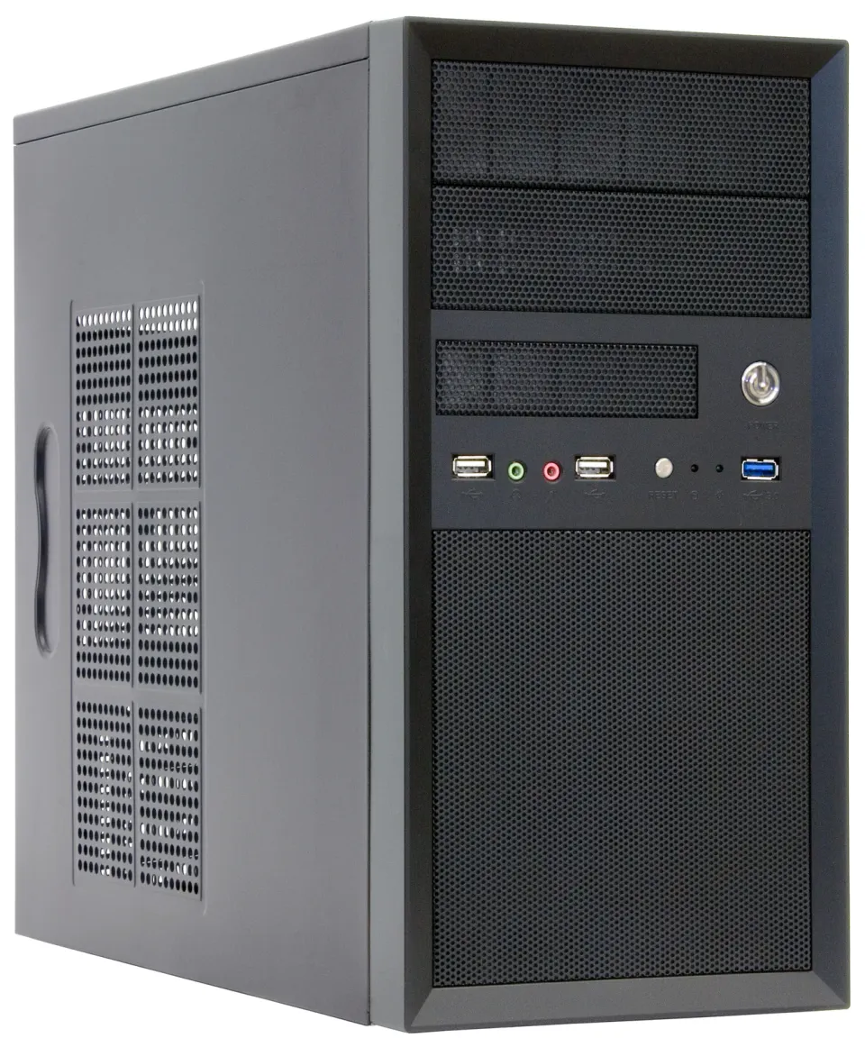 CHIEFTEC skříň Mesh Series/uATX, CT-01B, Black, USB 3.0