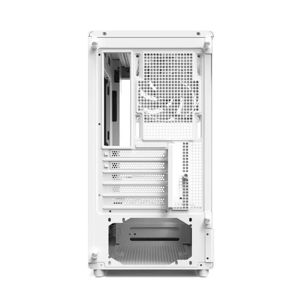 Zalman skříň P10 White / miniT / 1x120mm fan ARGB / USB 3.0 / USB-C / temperované sklo / bílá