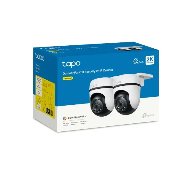 TP-Link Tapo C510W(2-pack) venkovní bezpečnostní Wi-Fi kamera s horizontální/ver