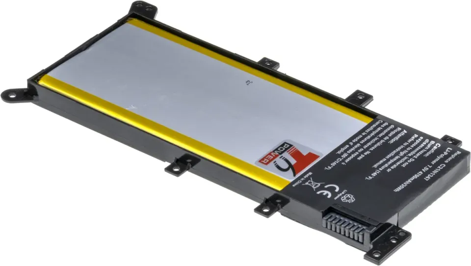 Baterie T6 Power pro Asus X555LA, X555LB, X554LA, F554LA, F555LA, K555LA, 4700mAh, 35Wh, 2cell