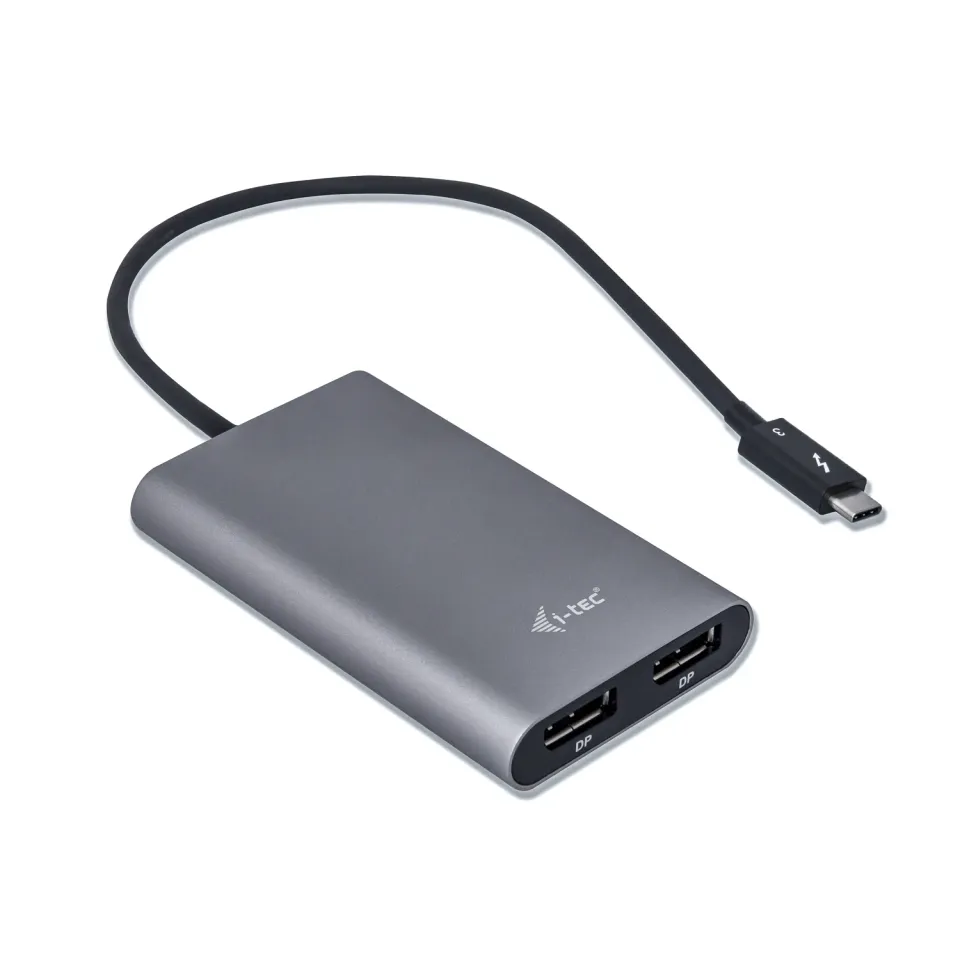 i-tec THUNDERBOLT 3 Dual Display Port adaptér 4K/ 2x Display Port 4K