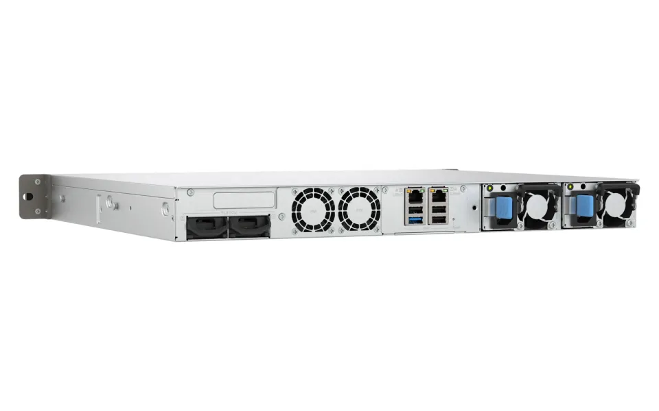 QNAP TS-h665U-RP-8G (Intel 4core, ZFS, 8GB DDR5 RAM, 4x SATA + 2x E1.S, 1x PCIe, 2x 2,5GbE)