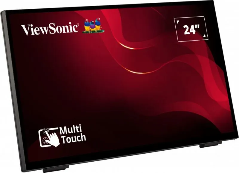ViewSonic TD2465 / 24"/ Touch/ VA / 16:9/ 1920x1080/ 7ms/ 250cd/m2/ DP/ HDMI/ VGA/ USB/ Repro