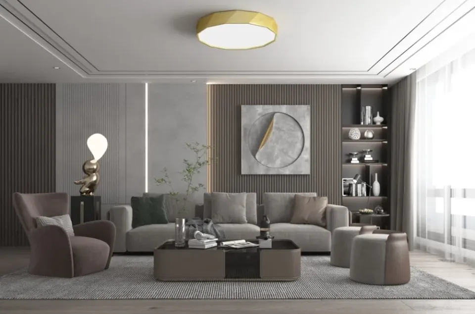 IMMAX NEO DIAMANTE SMART stropní svítidlo 80cm 60W zlaté Zigbee 3.0, TUYA