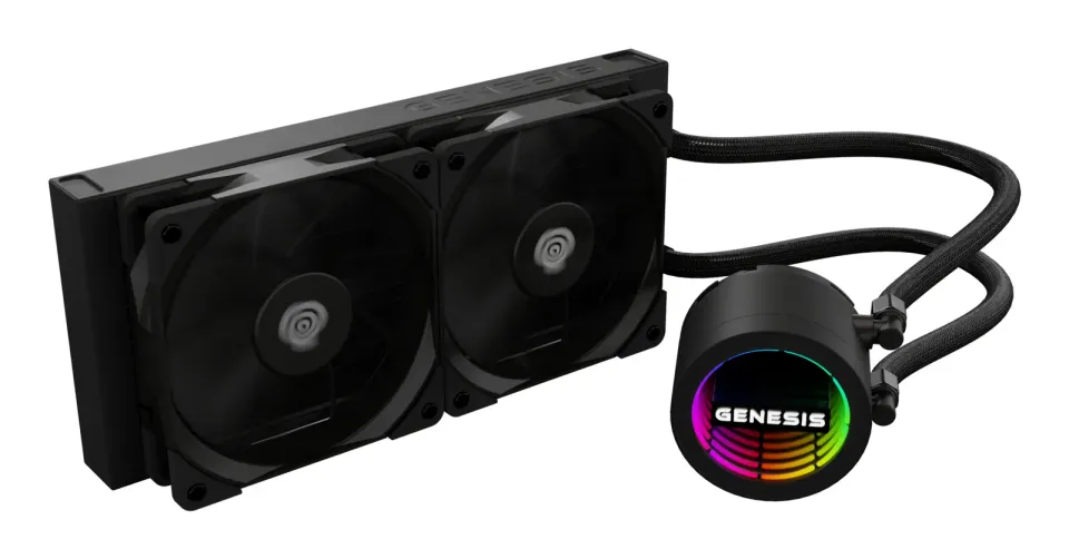 Vodní chlazení Genesis HYDRIA 240, černé