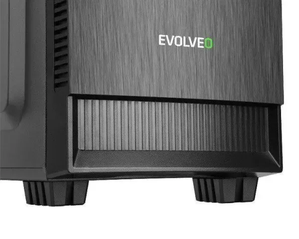 EVOLVEO M1, case mATX, 2x USB2.0 / 1x USB3.0 / 2x 120mm LED / 1x 140mm/ černý