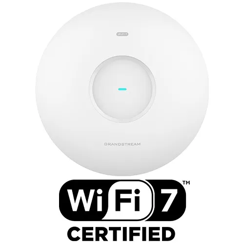 Grandstream GWN7672 AP, Wi-Fi 7 BE11000, 802.11be, 2x2:2 MU-MIMO, MRU, 2x5G Ethernet WAN/LAN,BT