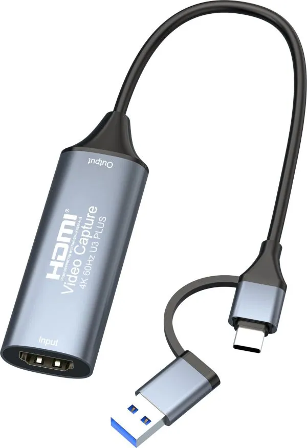 PremiumCord 4K@60Hz HDMI capture/grabber pro záznam Video/Audio signálu do počít