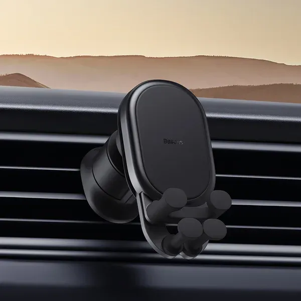 Baseus univerzální držák do auta Stable Gravitational Car Mount Air (do ventilační mřížky) černý