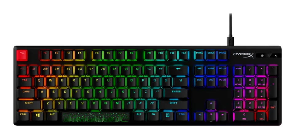 HyperX Alloy Origins PBT HX Blue Gaming Keyboard-US - Klávesnice
