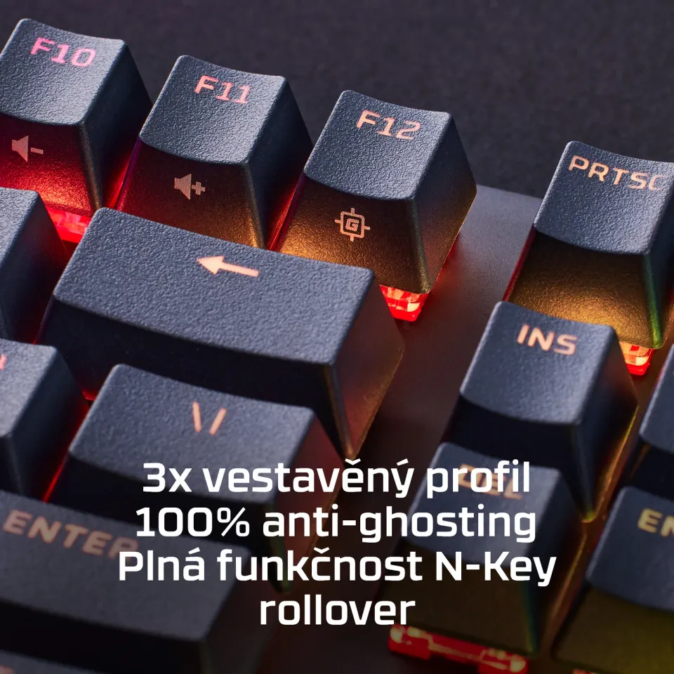 HyperX Alloy Origins PBT HX Blue Gaming Keyboard-US - Klávesnice