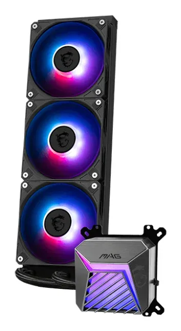 MSI vodní chladič CPU MAG CORELIQUID A15 360/ 3x 120mm ARGB fan