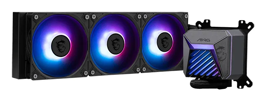 MSI vodní chladič CPU MAG CORELIQUID A15 360/ 3x 120mm ARGB fan