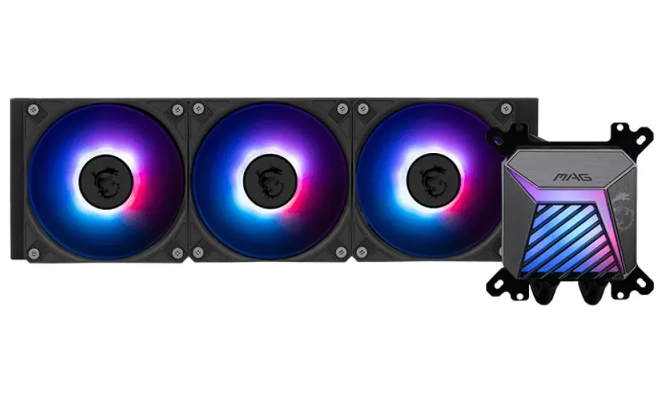 MSI vodní chladič CPU MAG CORELIQUID A15 360/ 3x 120mm ARGB fan