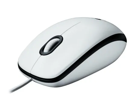 LOGITECH myš M100 optická, USB, bílá