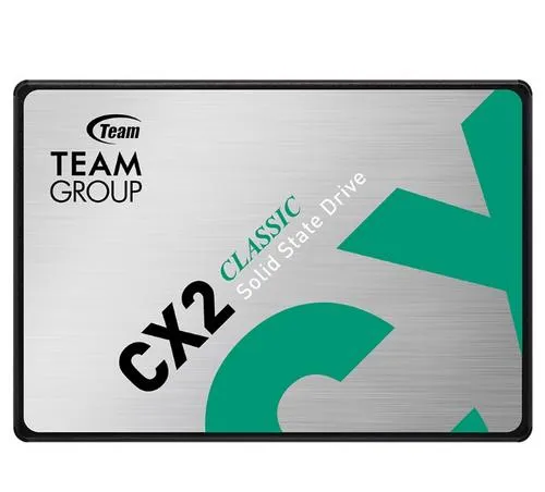 TEAMGROUP CX2 SSD 512GB 6Gbps 2.5" (čtení max. 530MB/s / zápis max. 470MB/s) (500GB)