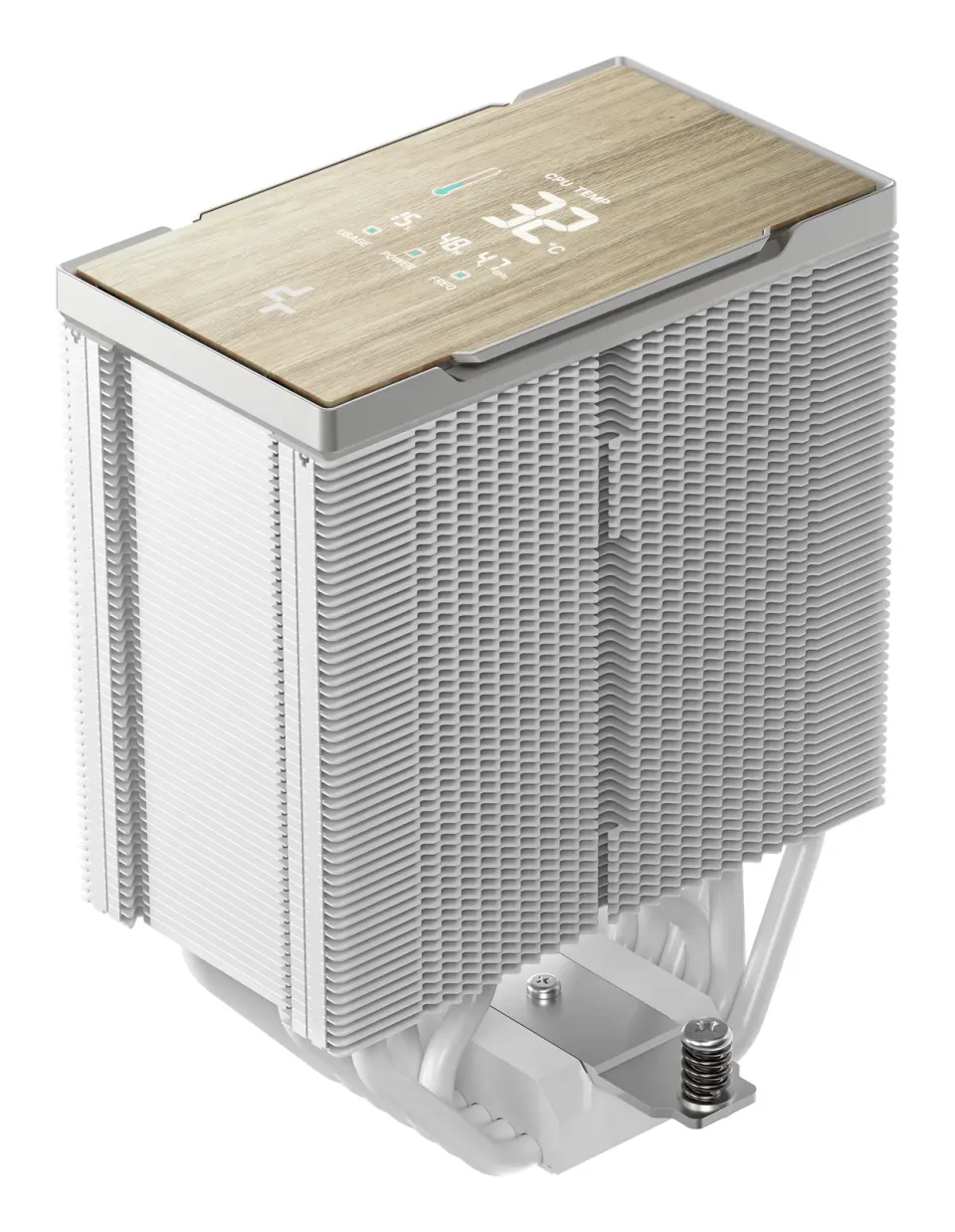 DEEPCOOL CPU Chladič AK700 G2 DIGITAL WH, 1x120, LGA 1851, AM5, bílá
