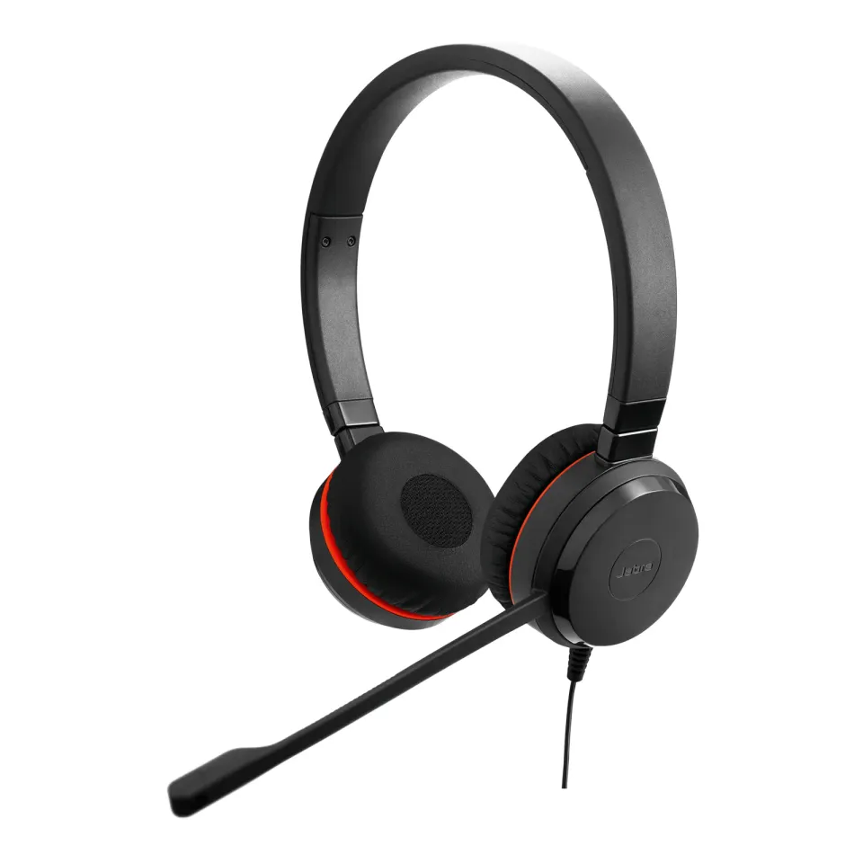 Jabra Evolve 30 II/Stereo/Jack/Drát/Černá