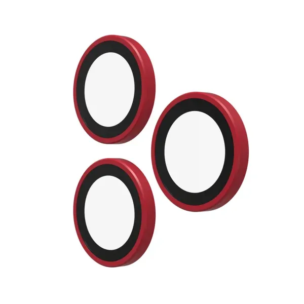 ZAGG Ochranná čočka Premium pro Apple iPhone 17 Pro/Pro Max 16 Pro/Pro Max/15 Pro/Pro Max - červená