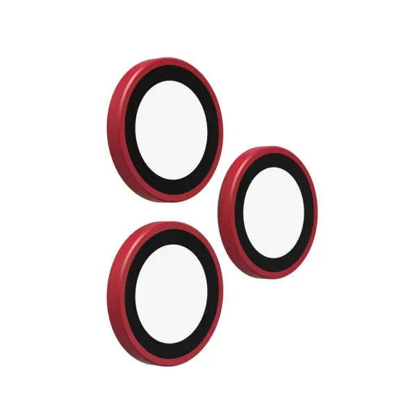 ZAGG Ochranná čočka Premium pro Apple iPhone 17 Pro/Pro Max 16 Pro/Pro Max/15 Pro/Pro Max - červená