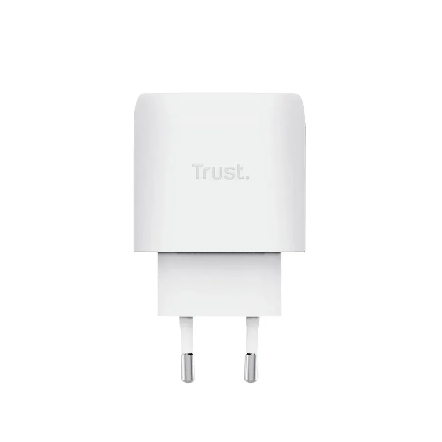 TRUST GaN Nabíječka MAXO 45W, USB-C, pro Apple, bílá