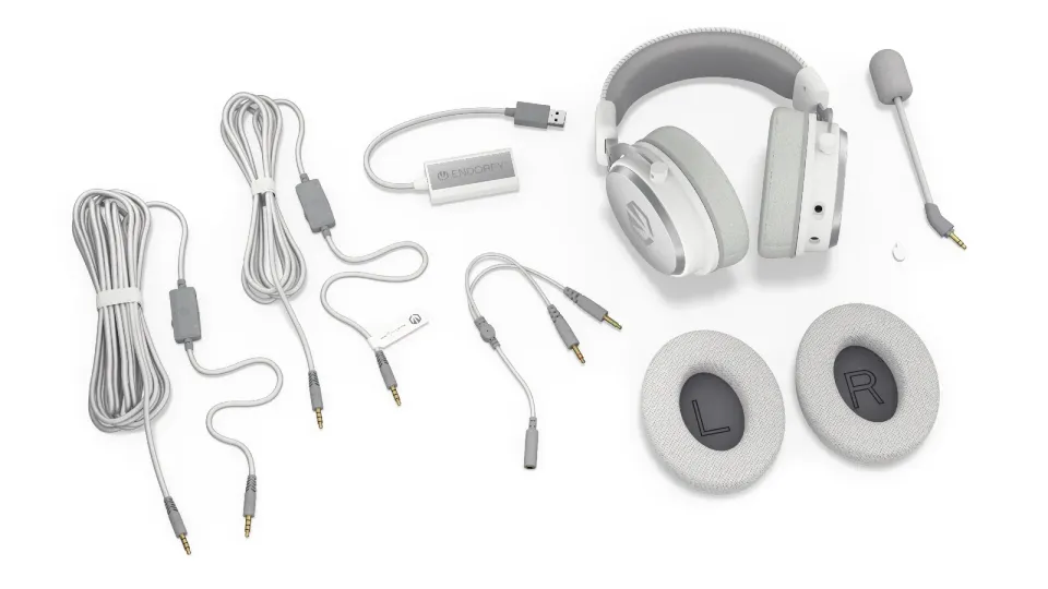 Endorfy headset VIRO Plus USB OWH / drátový / s odnímatelným mikrofonem / USB /