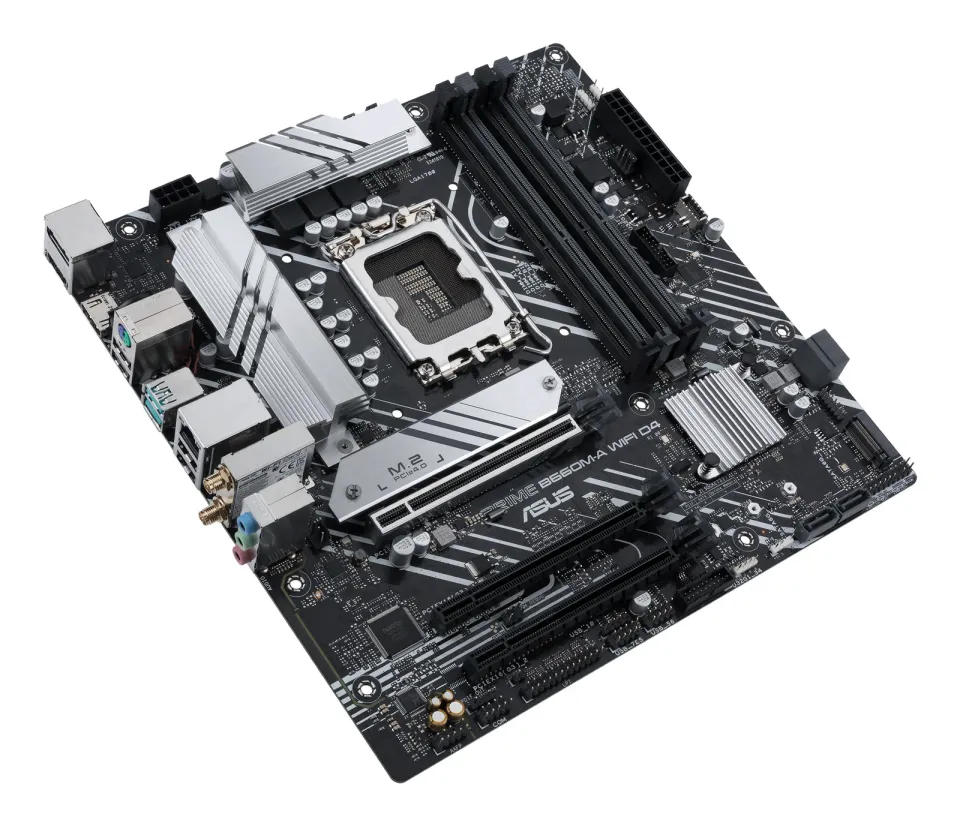 ASUS MB Sc LGA1700 PRIME B660M-A WIFI DDR4, Intel B660, 4xDDR4, 1xDP, 2xHDMI, WI-FI, mATX