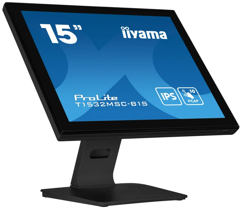 15" iiyama T1532MSC-B1S:PCAP,10P,FHD,HDMI,DP