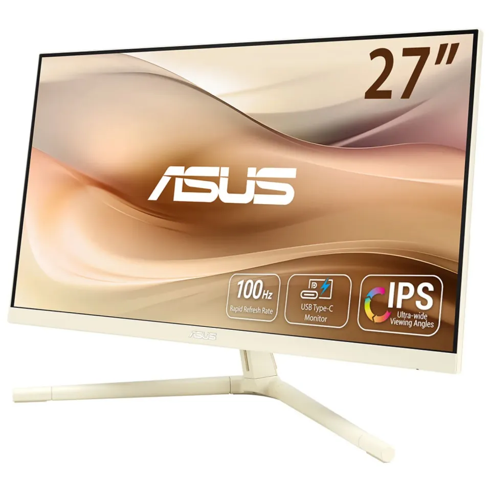 ASUS/VU279CFE-M/27"/IPS/FHD/100Hz/1ms/Oat Milk/3R