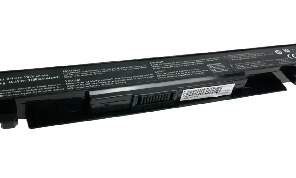 TRX Baterie Polion A41-X550A pro notebooky ASUS A450 A550 R510 R513C - 3200mAh články LG /neoriginální