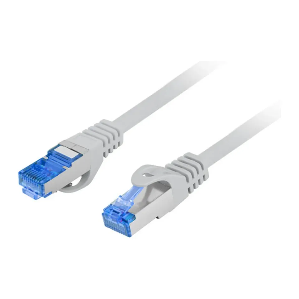 PATCHCORD CAT.6A S/FTP LSZH CCA 5M ŠEDÝ FLUKE PASS
